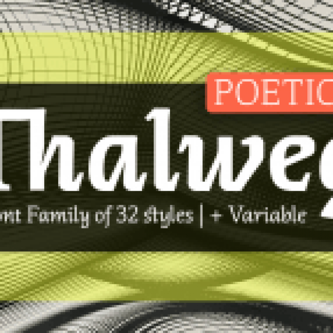 Thalweg Poetica Font Preview