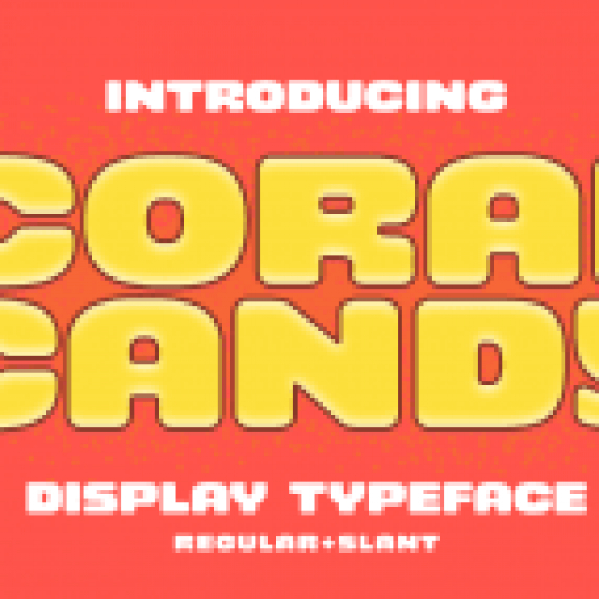 Coral Candy Font Preview