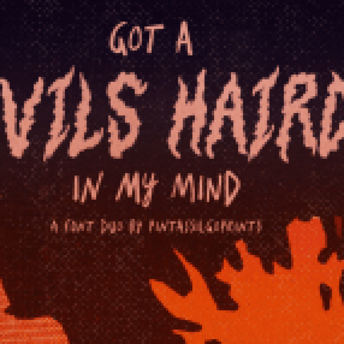 Devils Haircut font download