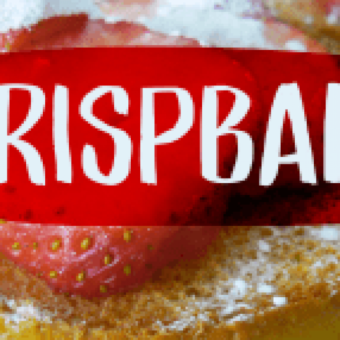 Crispbake Font Preview