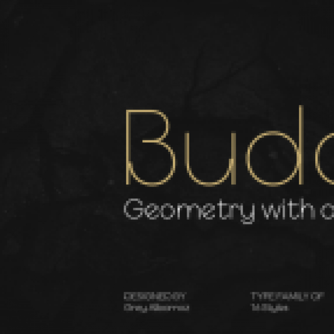 Budare Font Preview