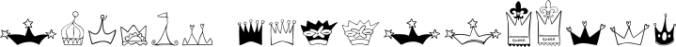 Crowns Font Preview