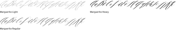 Marguerite Font Preview