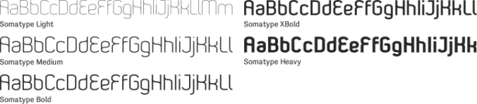 Somatype Font Preview