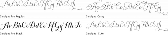 Carolyna Font Preview