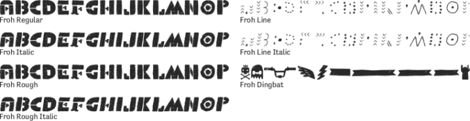 Froh Font Preview