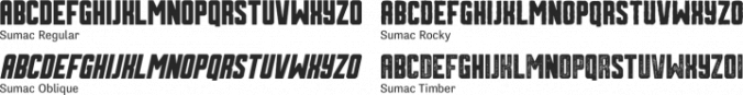 Sumac Font Preview