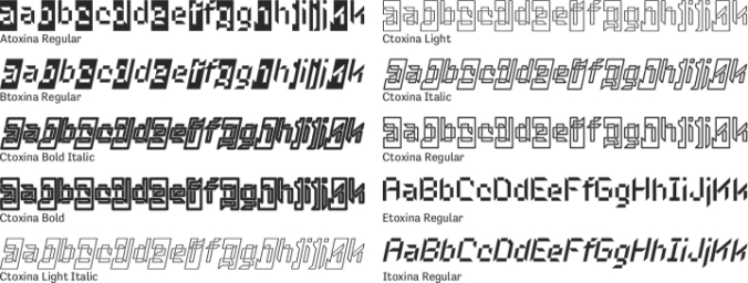 Atoxina font download