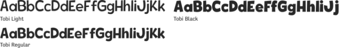 Tobi Font Preview