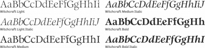 Witchcraft font download