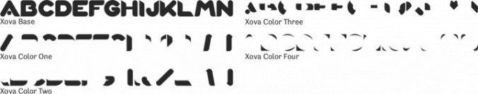 Xova Font Preview