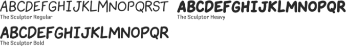The Sculptor Font Preview