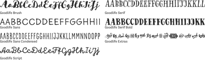 Goodlife Font Preview