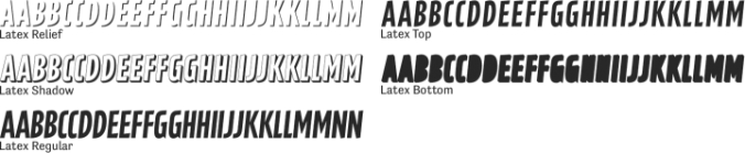 Latex Font Preview