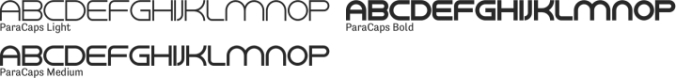 ParaCaps Font Preview