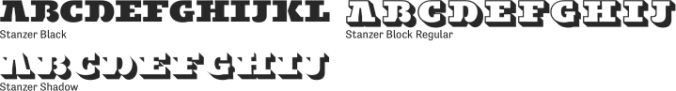 Stanzer font download