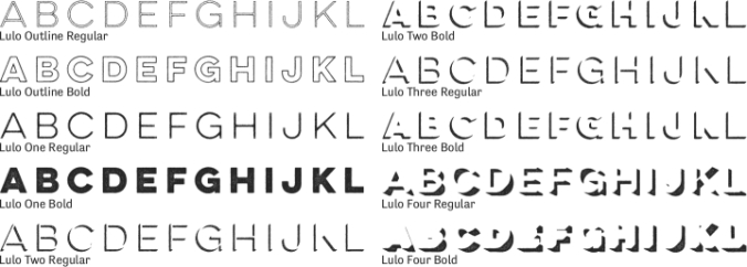 Lulo Font Preview