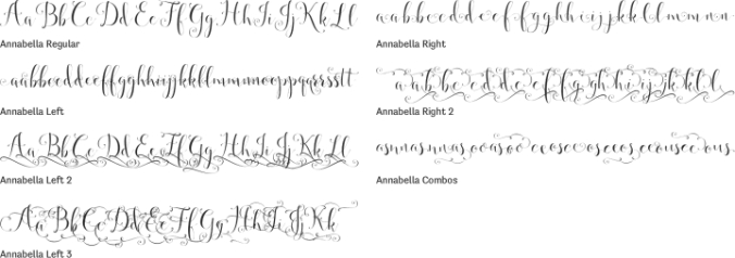 Annabella Font Preview