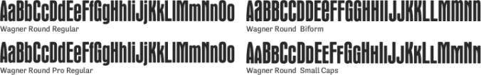 Wagner Round Font Preview
