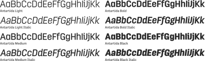 Antartida font download