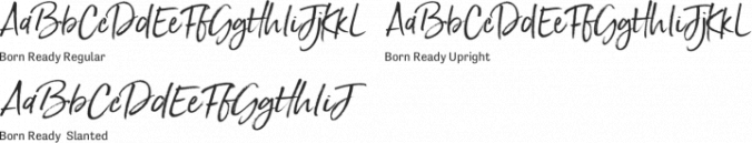 Born Ready font download