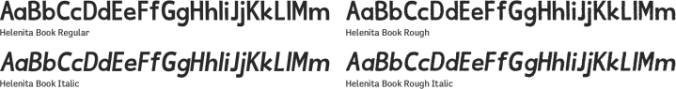 Helenita Book Font Preview