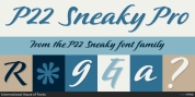 P22 Sneaky font download