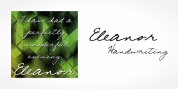 Eleanor Handwriting font download