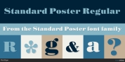 Standard Poster font download