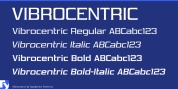 Vibrocentric font download