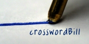 Crossword Bill font download