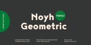 Noyh Geometric font download