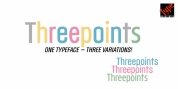 ThreepointsWest font download