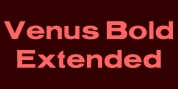 Venus Bold Extended font download