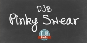 DJB Pinky Swear font download