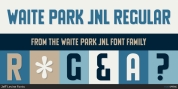 Waite Park JNL font download
