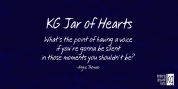 KG Jar Of Hearts font download
