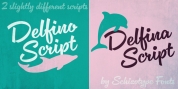 Delfino & Delfina Script font download