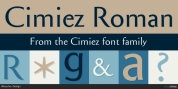 Cimiez font download