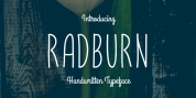 Radburn font download