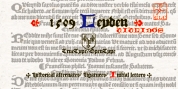 1509 Leyden font download