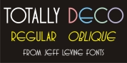 Totally Deco JNL font download