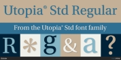 Utopia Std font download