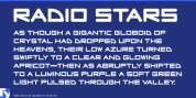 Radio Stars font download
