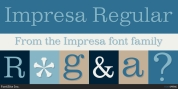 Impresa font download