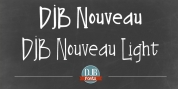 DJB Nouveau font download