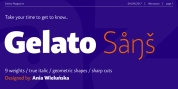 Gelato Sans font download