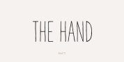 The Hand font download