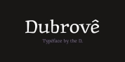 Dubrove font download