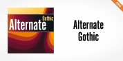 Alternate Gothic Pro font download